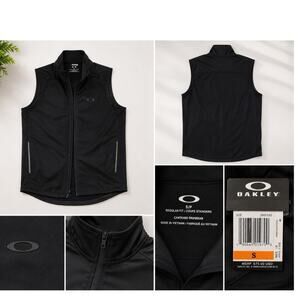 Oakley Black Sleeveless Performance Vest – Size S